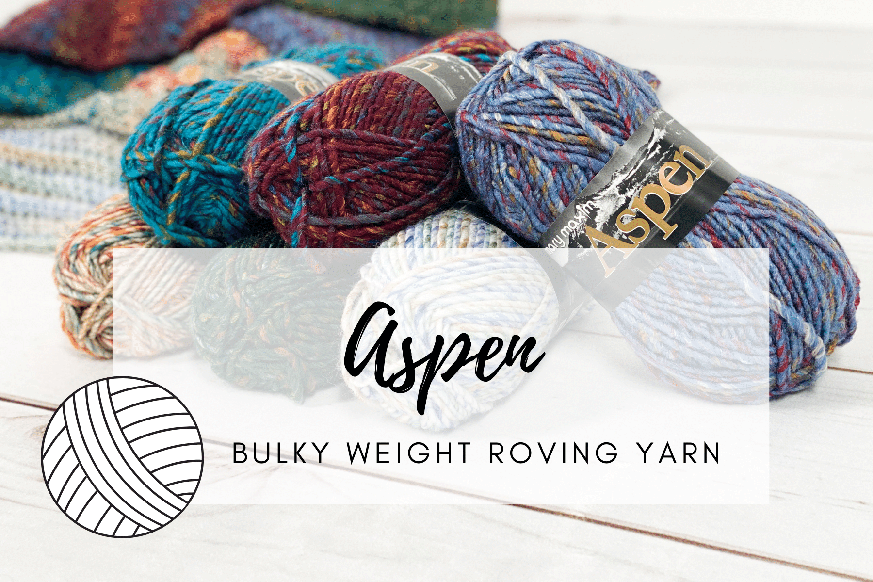 Premium Bulky Weight Roving Yarn Aspen Yarn Review Mary Maxim Ltd