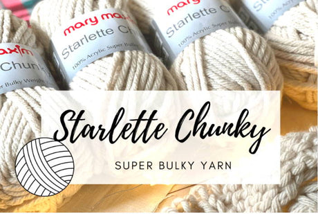 Starlette Chunky Yarn  |  Premium Super Bulky Acrylic Yarn