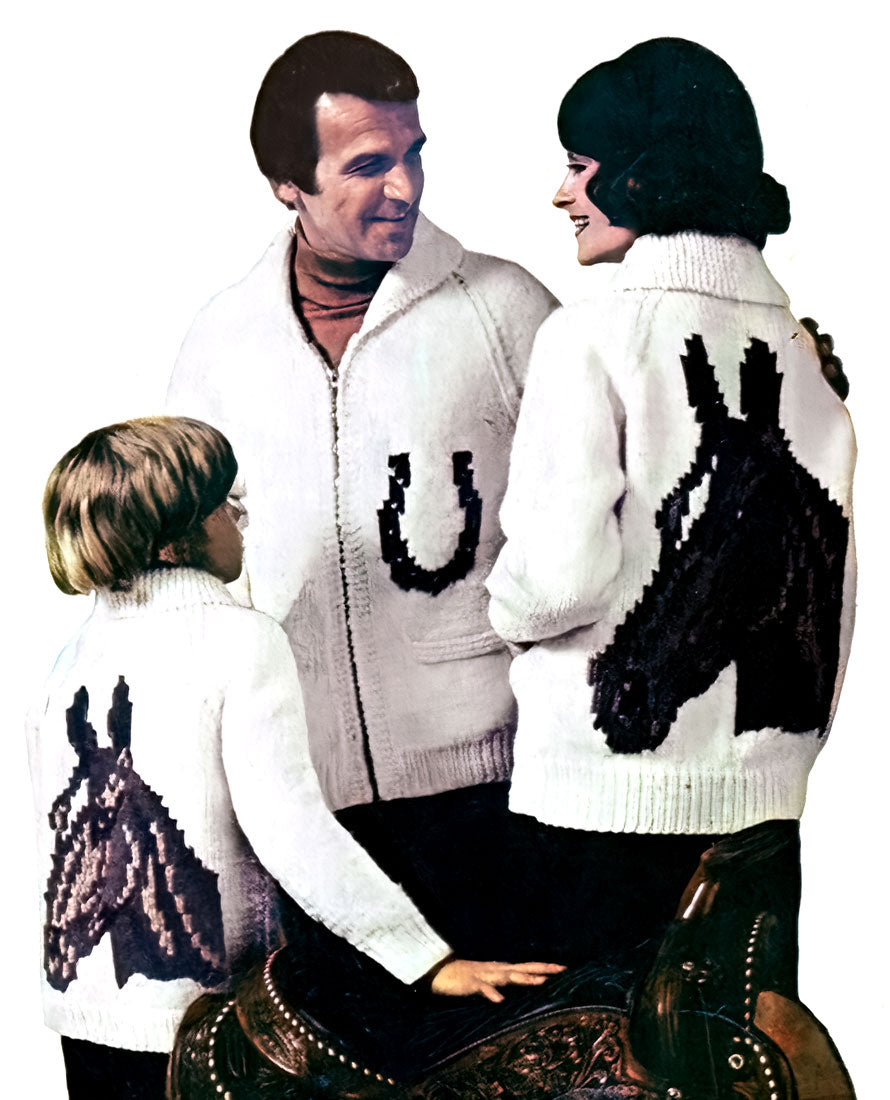 Adult's Horse Head Jacket Pattern