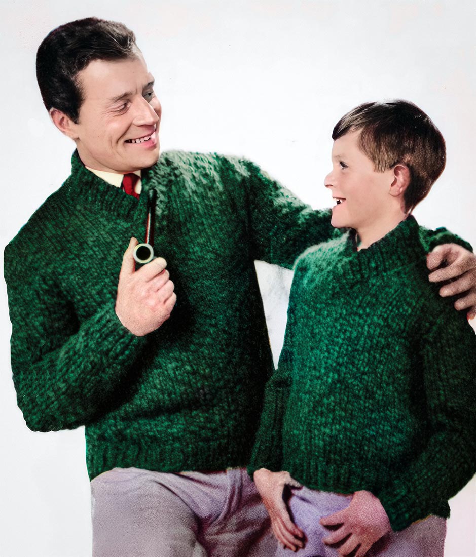 Dave & Tony Pullovers Pattern