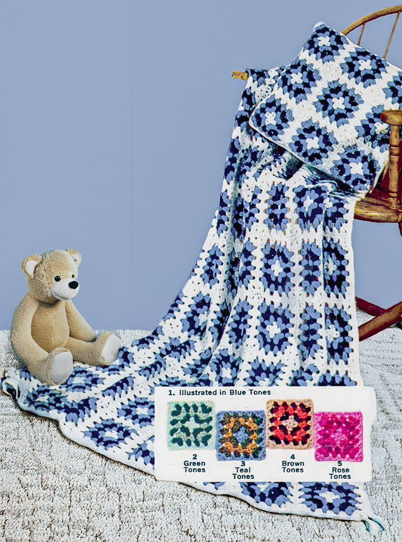 Granny Square Pillow Pattern