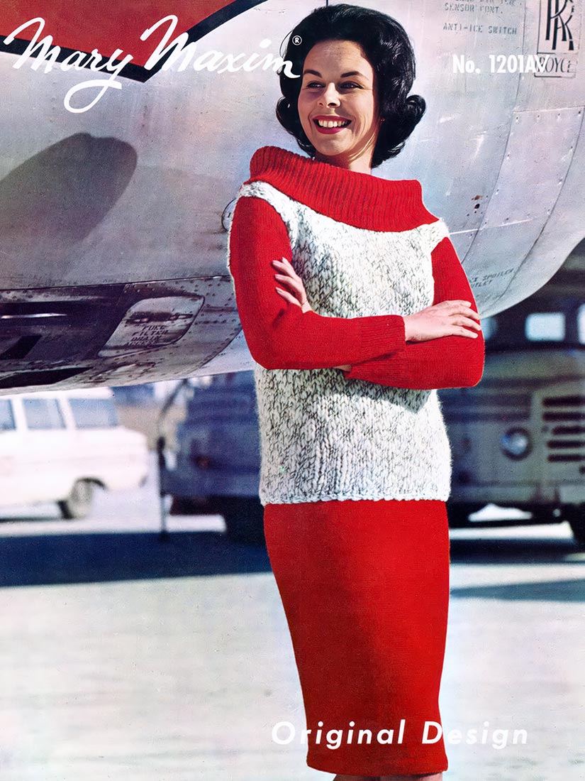 Ladies' Blouson Top and Skirt Pattern