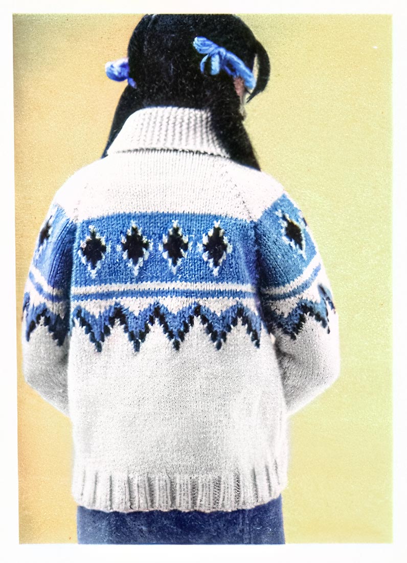Boys' or Girls' Saranac Cardigan Pattern