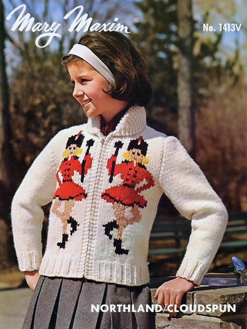 Patron Cardigan Majorette Fille