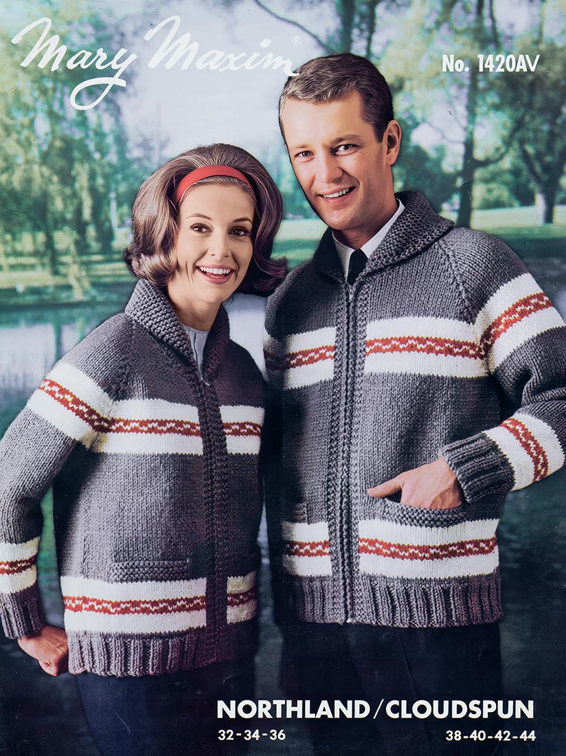 Modèle de cardigan Family Mates pour hommes et femmes