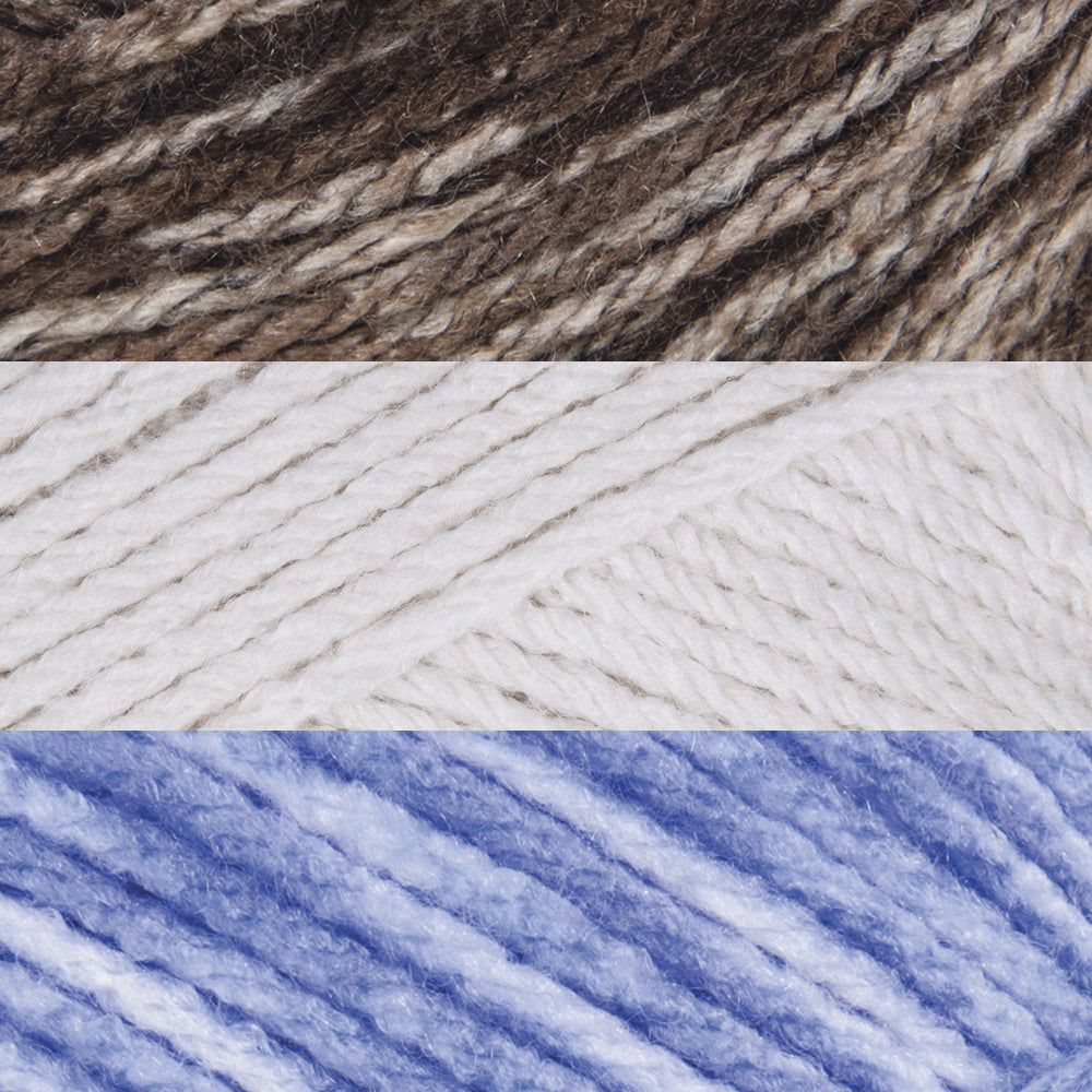 Land and Sea Knit Blanket