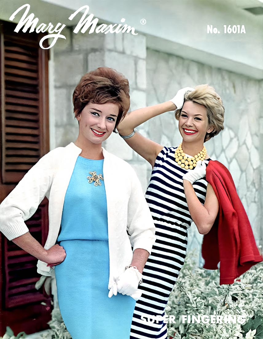 Ladies' Striped Dress & Jacket Pattern