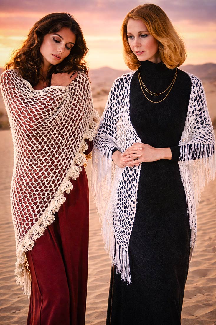 Double Knot Shawl Pattern