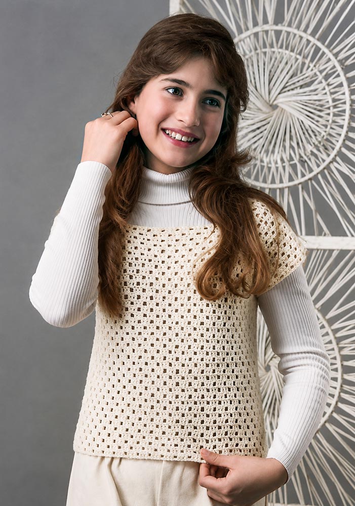 Girl's Topper Crochet Pattern