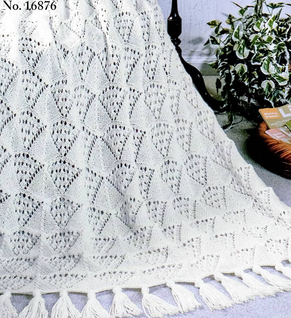 Romantic Lace Afghan Pattern