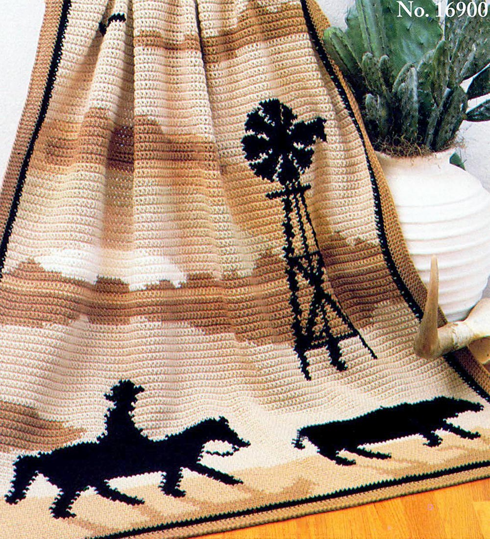 Setting Sun Afghan Pattern