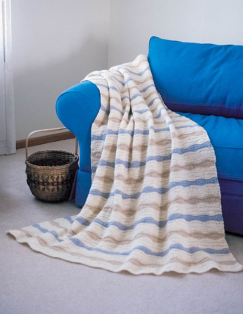 Modèle afghan de vagues douces