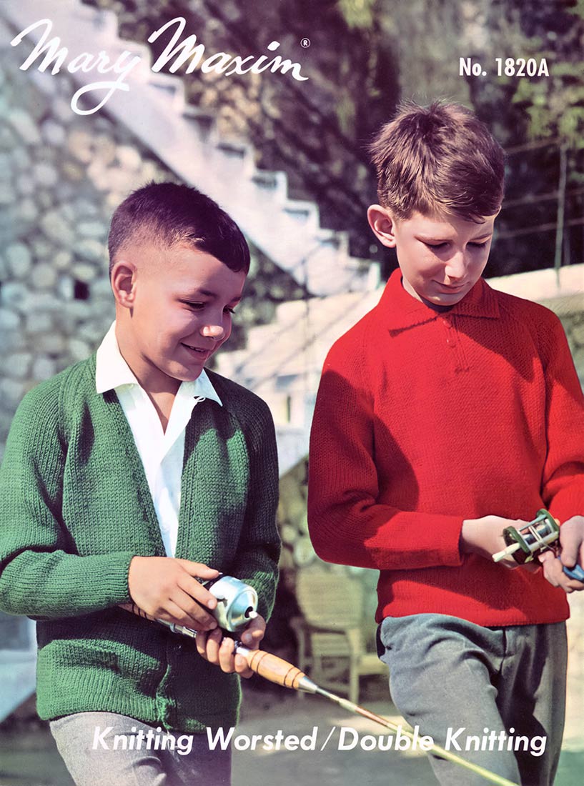 Boys' Pullover and Cardigan Pattern