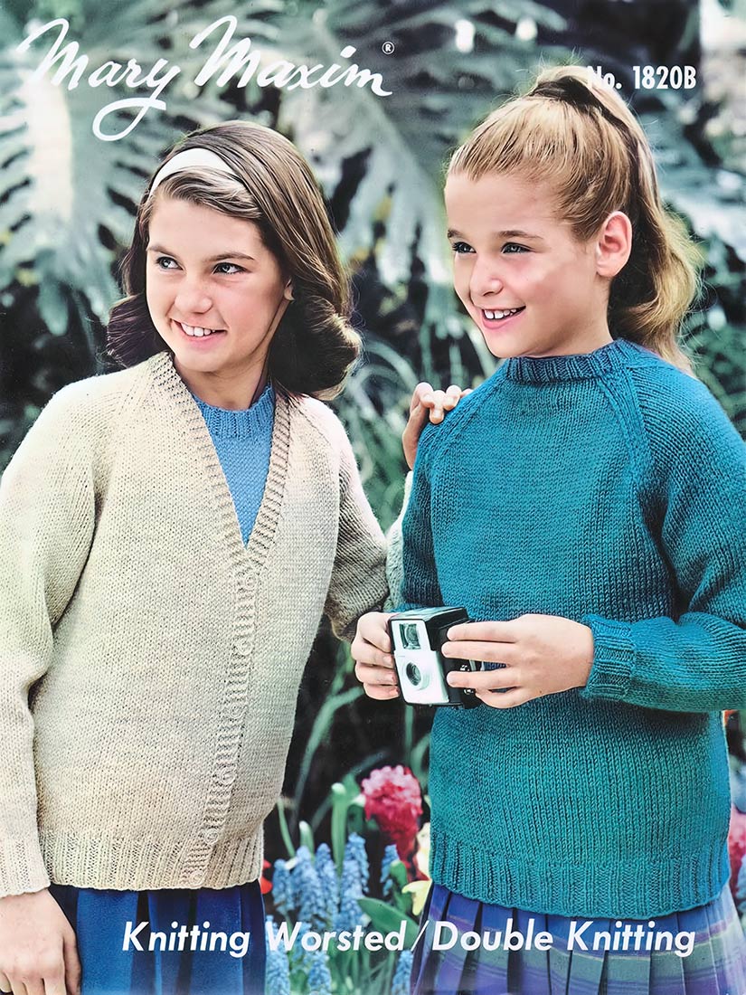 Girls' Cardigan and Pullover Pattern