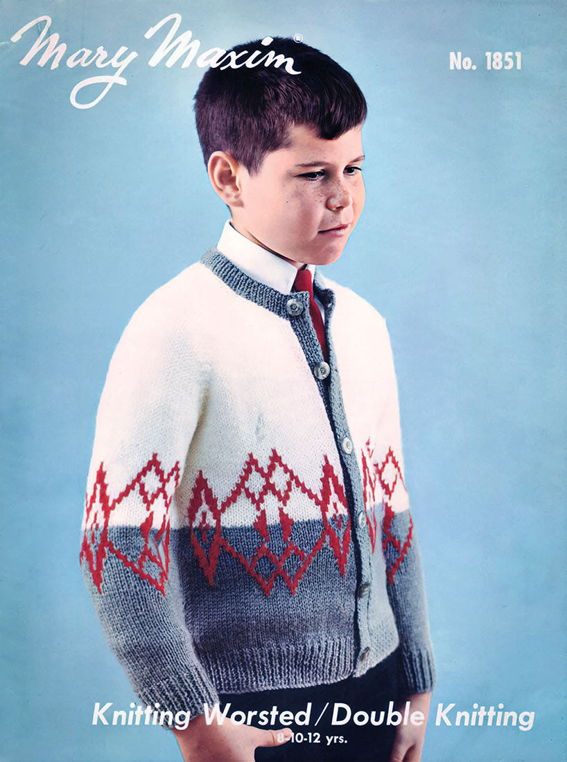 Modèle de cardigan pour enfants