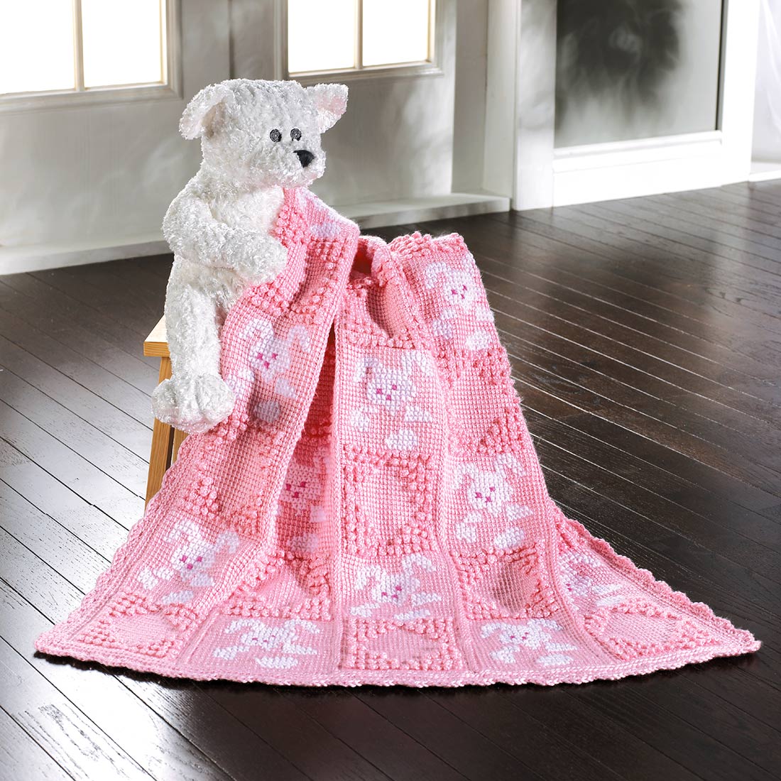 Modèle de couverture de lapin