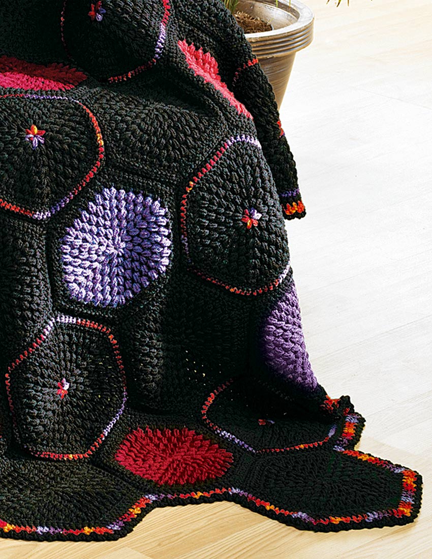 Blanket Of Dahlias Pattern