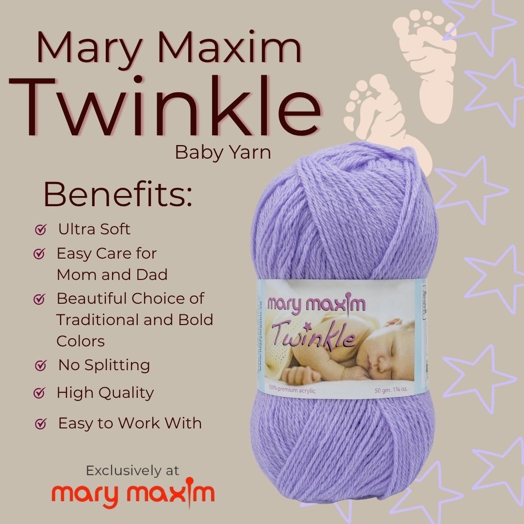 Mary Maxim Twinkle Baby Yarn