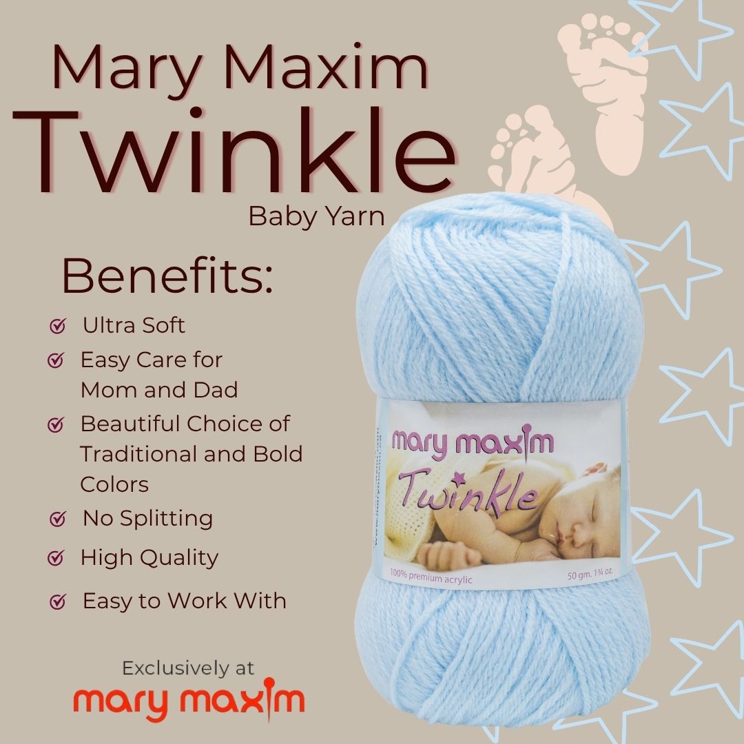Mary Maxim Twinkle Baby Yarn