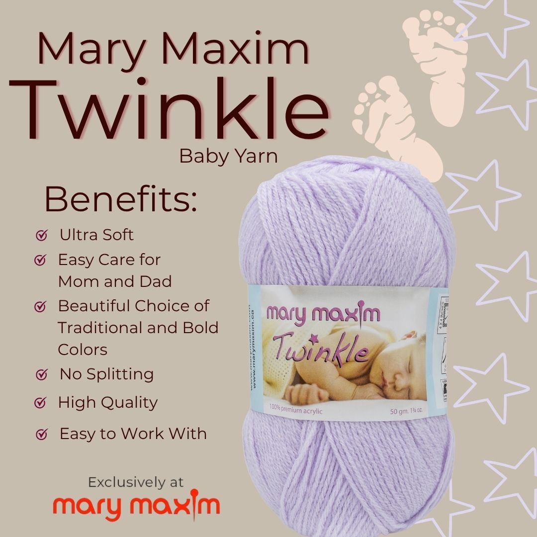 Mary Maxim Twinkle Baby Yarn