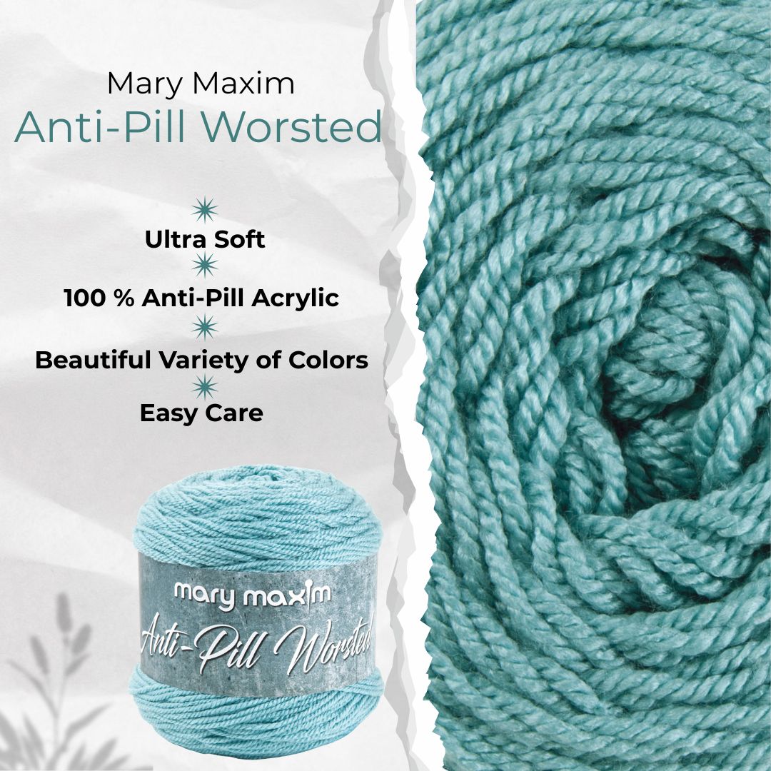 Mary Maxim Anti-Pilling Worsted Yarn
