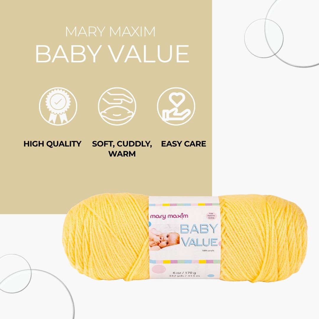 Mary Maxim Baby Value Yarn