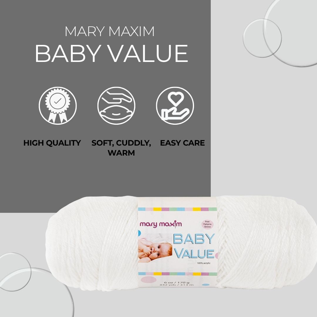 Mary Maxim Baby Value Yarn
