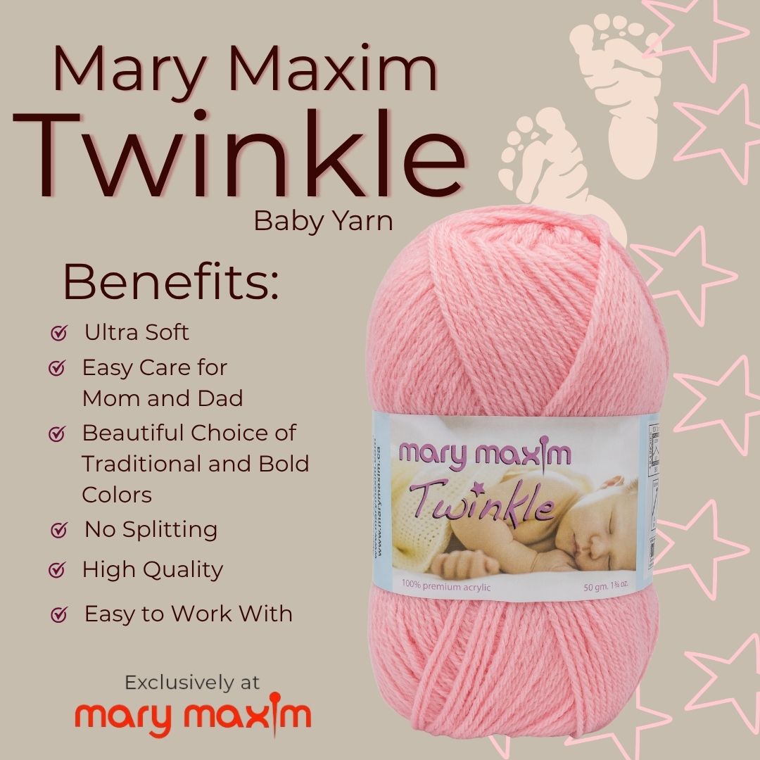 Mary Maxim Twinkle Baby Yarn