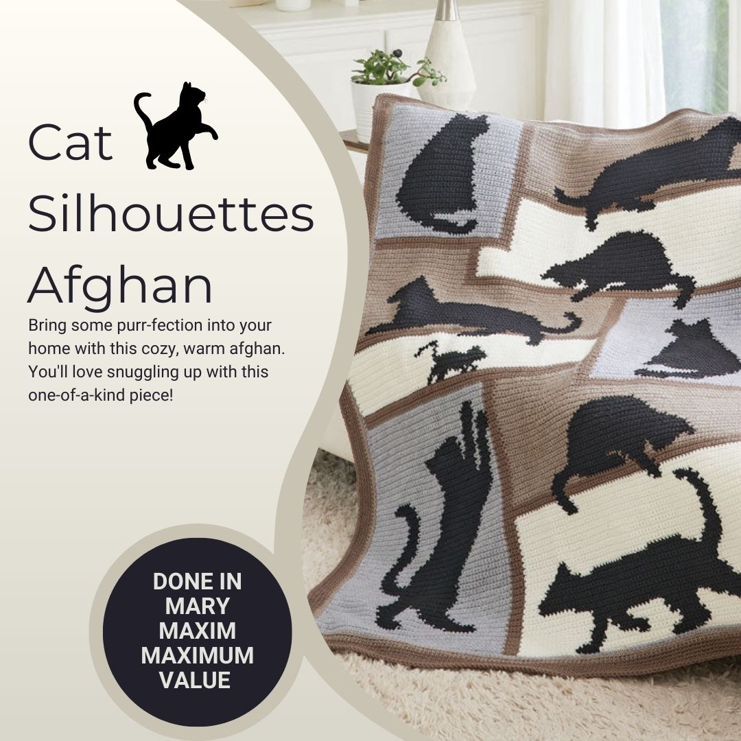 Silhouettes de chats afghans