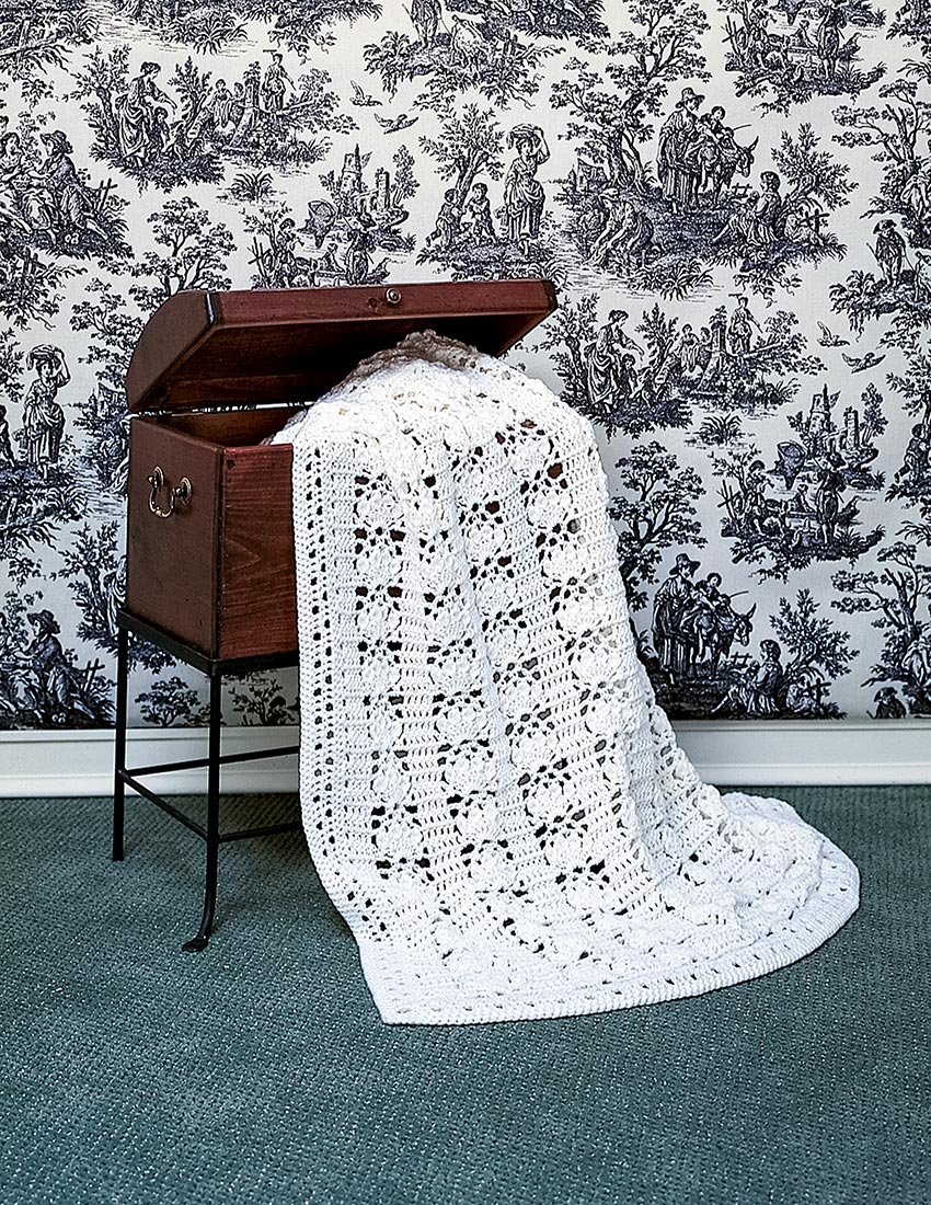 Crocheted Elegance Afghan Pattern