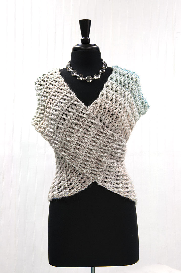 Diagonal Crossed Wrap Pattern