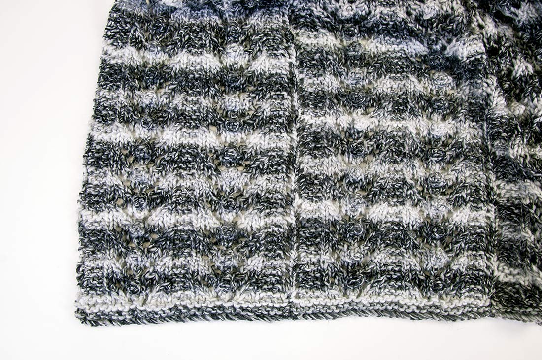 Bobbled Lapghan Pattern
