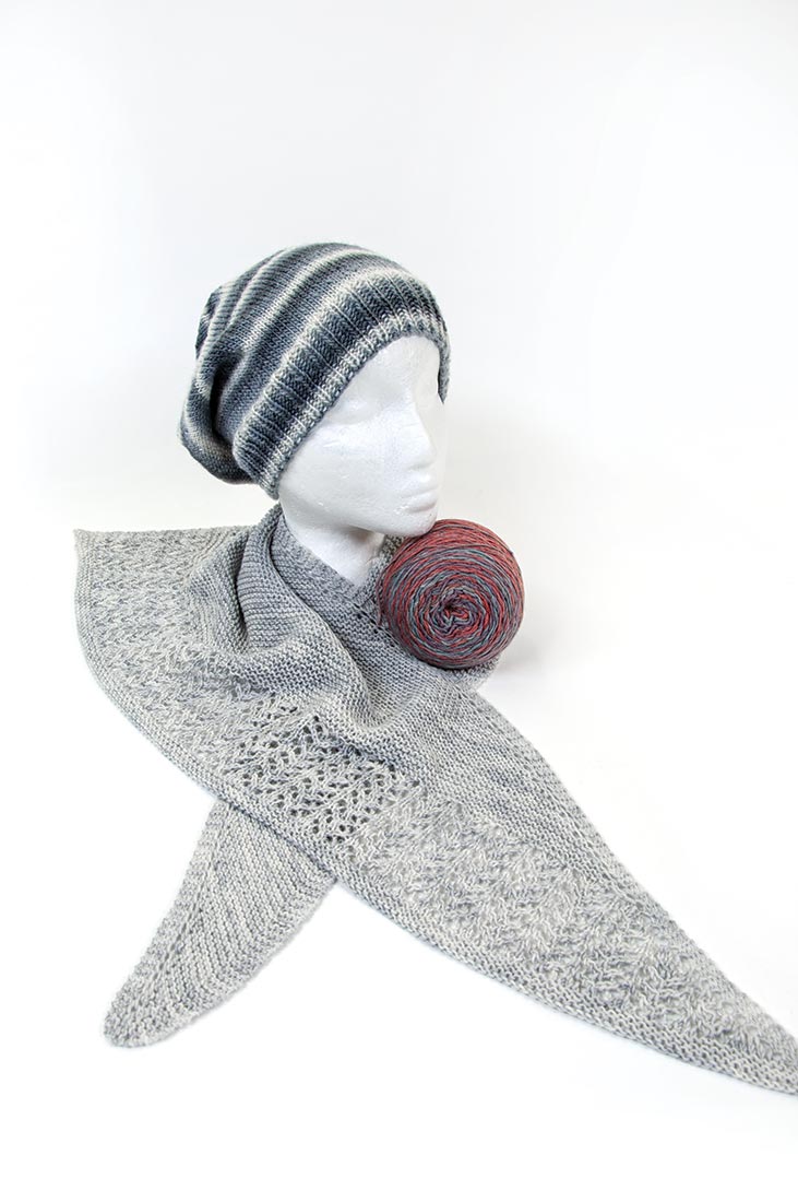 Boomerang Scarf and Slouchy Pattern