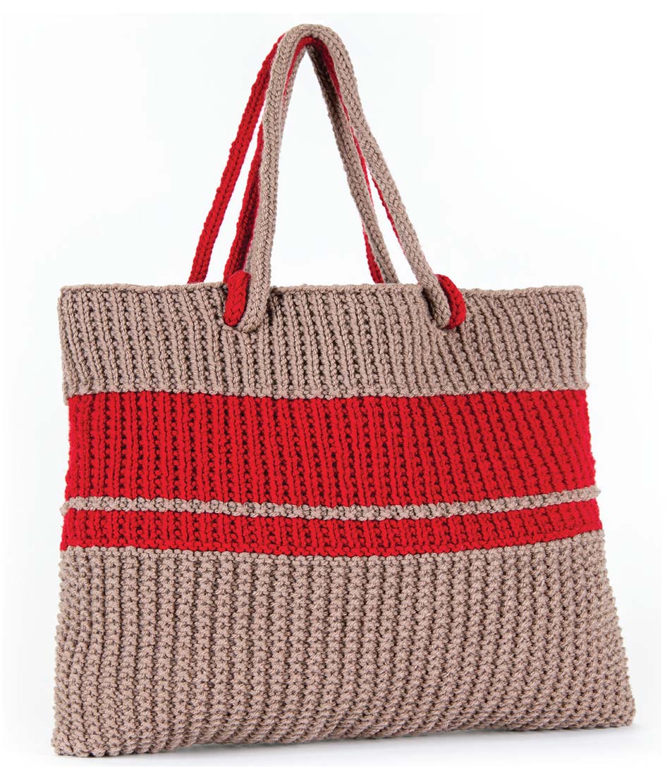 Striped Tote Bag Pattern