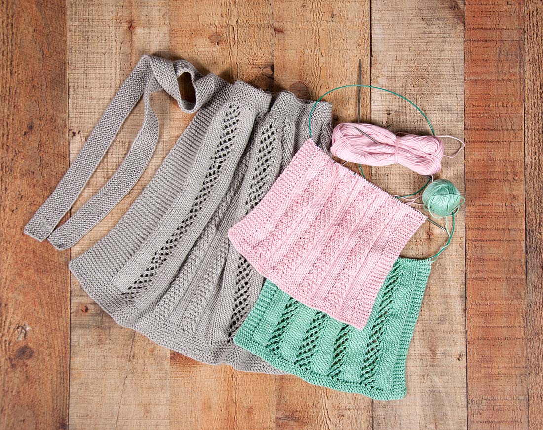 Knit Apron & Dishcloths Pattern