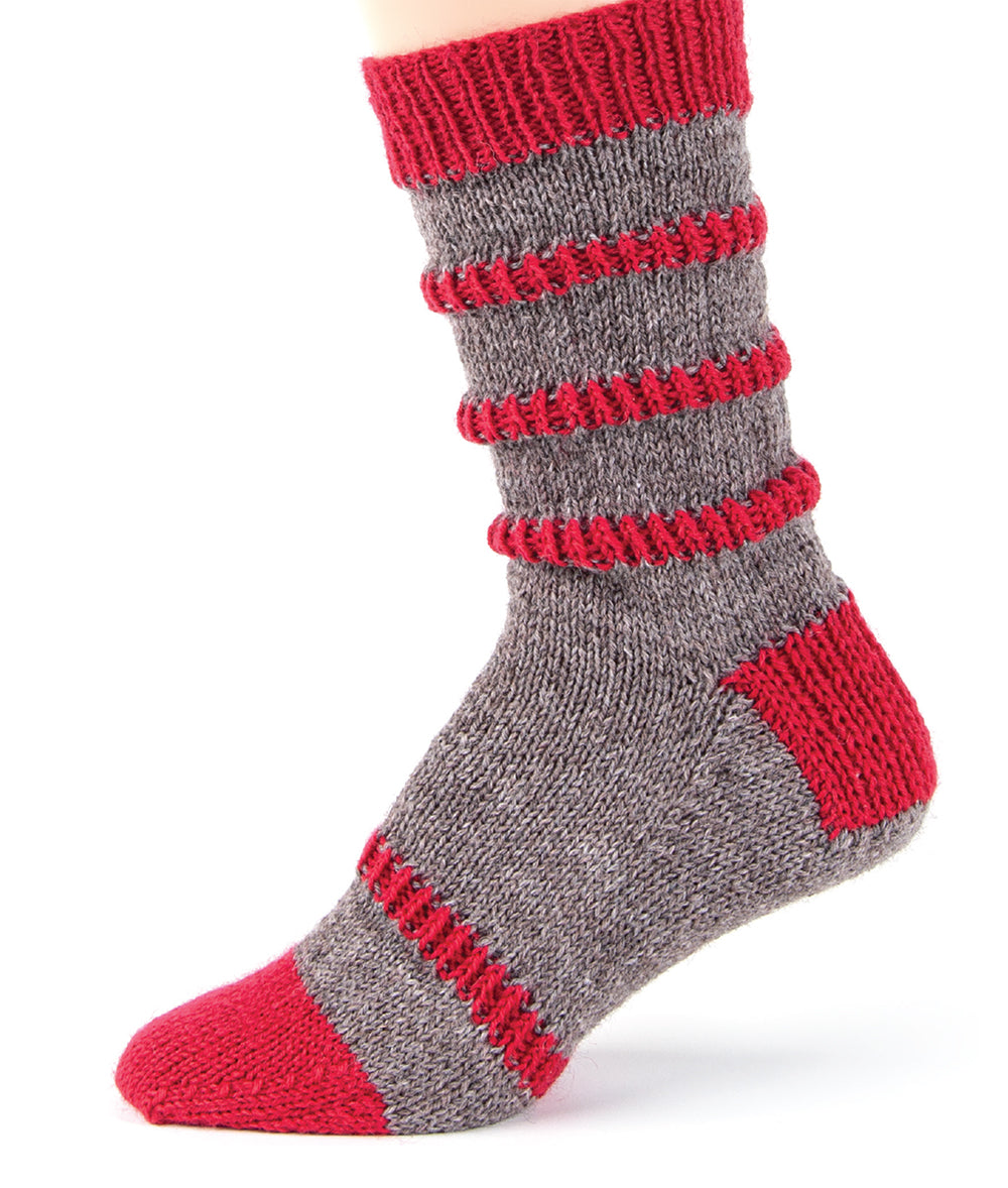 Fall Striped Socks Kit