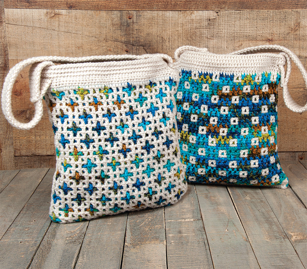 Reversible Tote Bag Crochet Kit