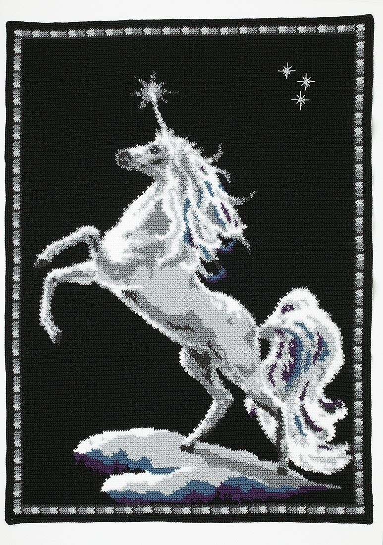 Mystic Unicorn Afghan Pattern