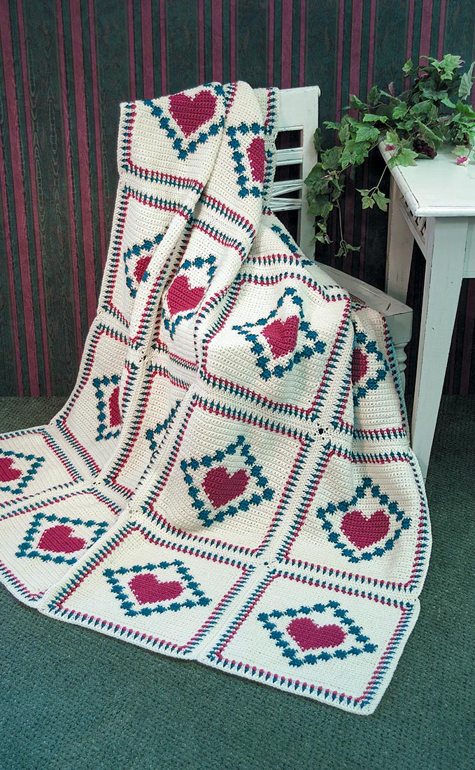 Passions Quilt Modèle Afghan