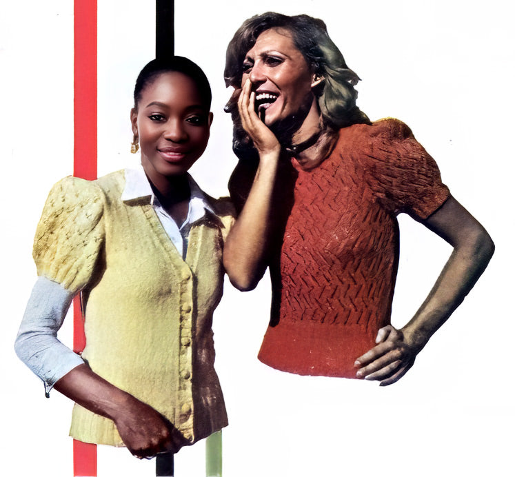 Modèle de cardigan à manches bouffantes pour femme