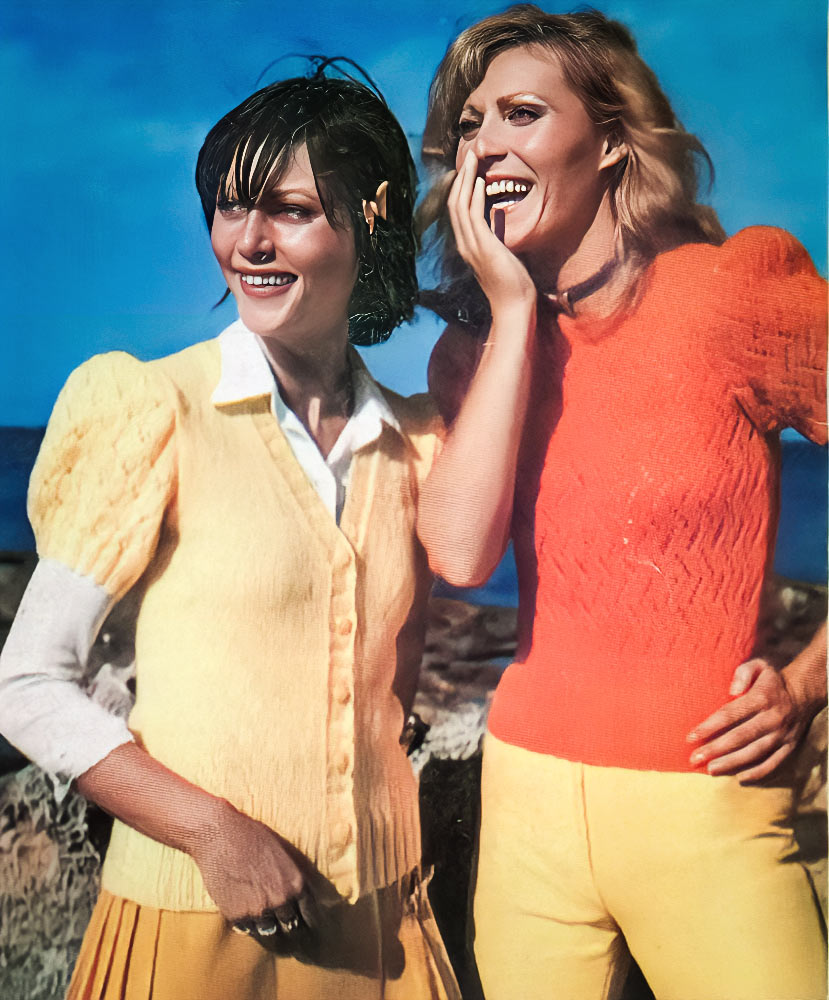 Ladies' Lacy Puff Sleeve Pullover Pattern