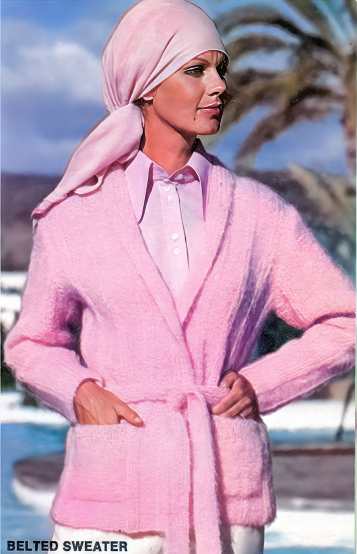 Ladies' Belted Wrap Jacket Pattern