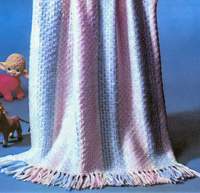 Modèle afghan Weave-It pour bébé