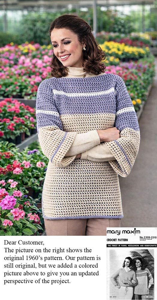 Modèle de dessus au crochet