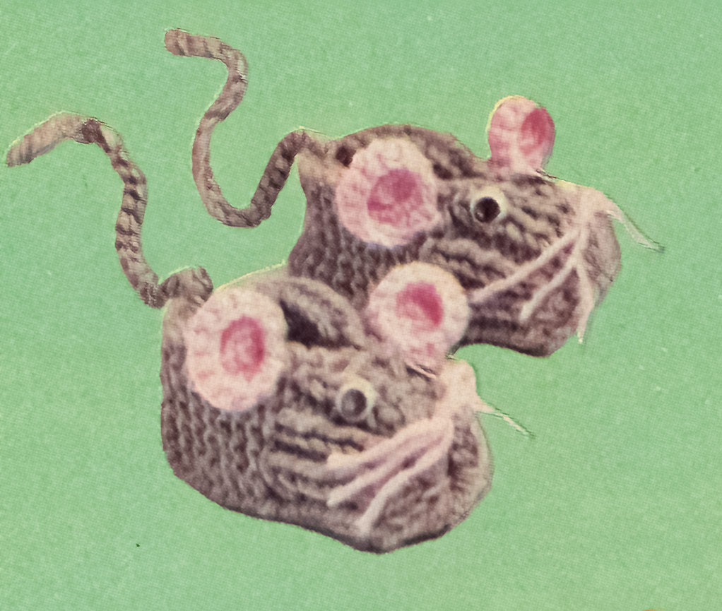 Modèle de pantoufles de souris