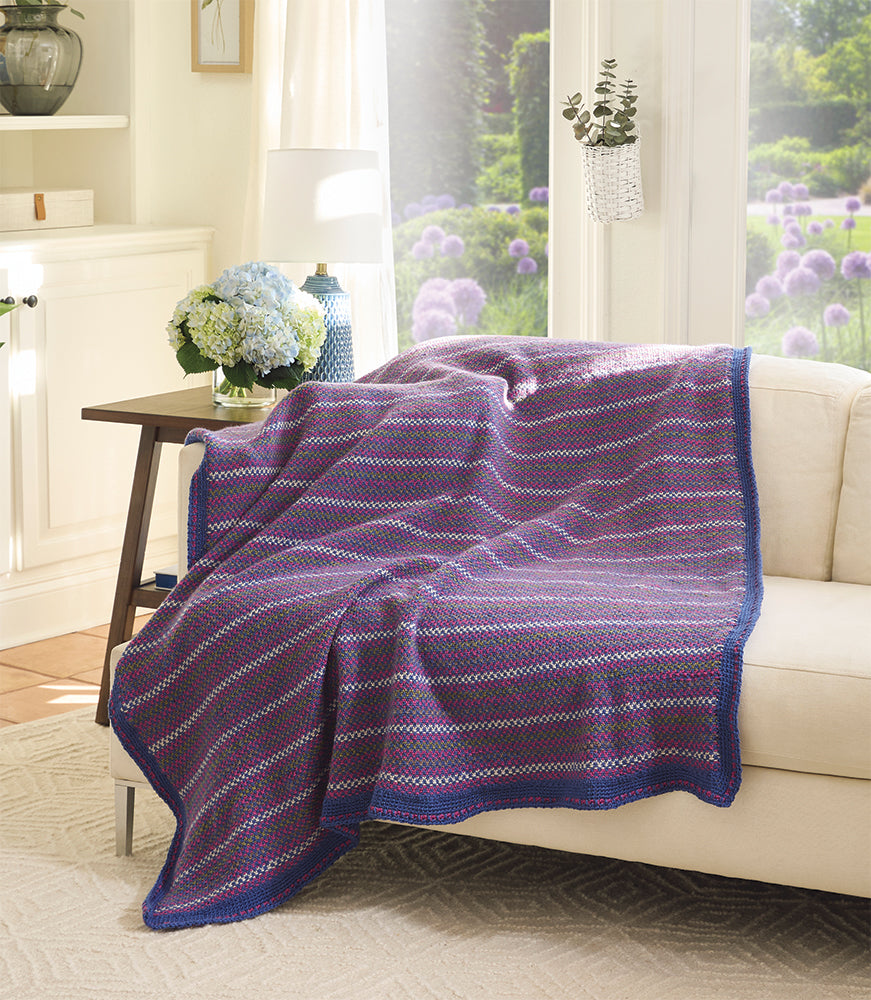 Slip Stitch Throw