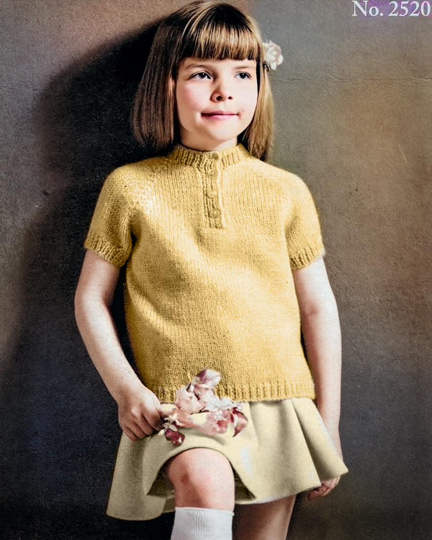 Patron de pull chemise