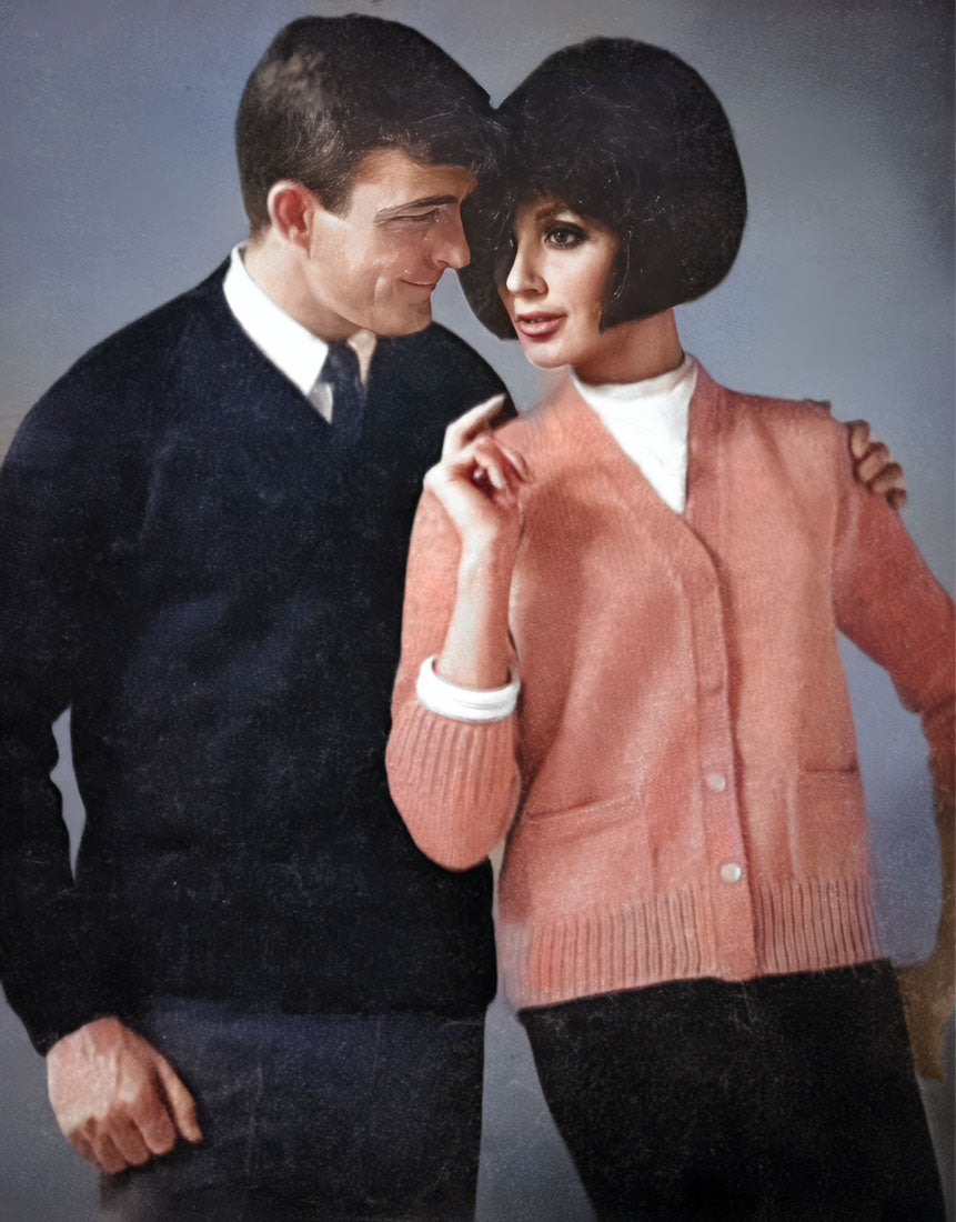 Casual V-Neck Cardigan Pattern