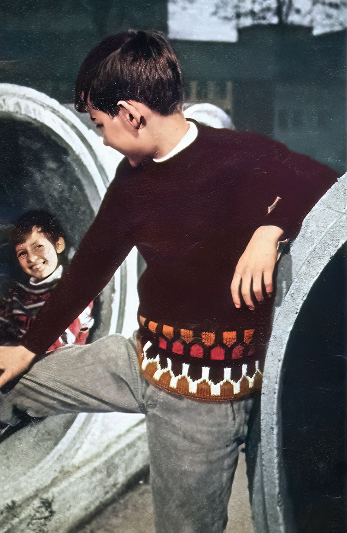 Patron de pull pour garçon