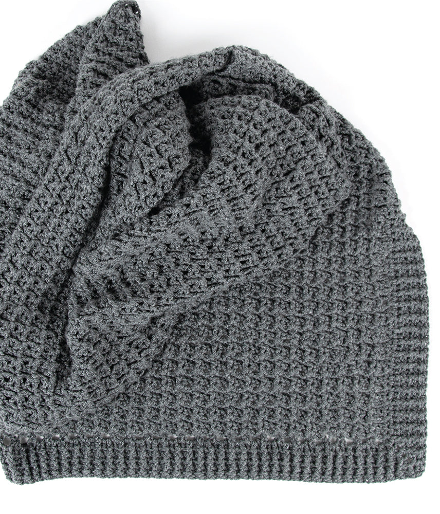 Solid Bordered Crochet Throw
